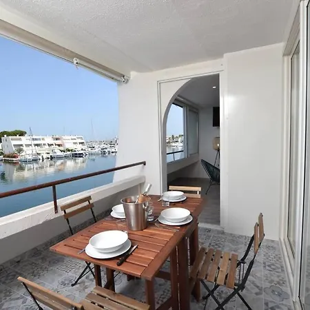 Apartman Marina Des Camarguaises - Vue Port - 6 Personnes - Climatisation - Wifi - Parking